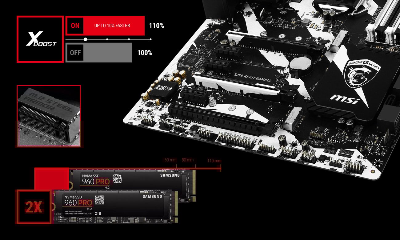 MSI Z270 Krait Gaming X-Boost M.2