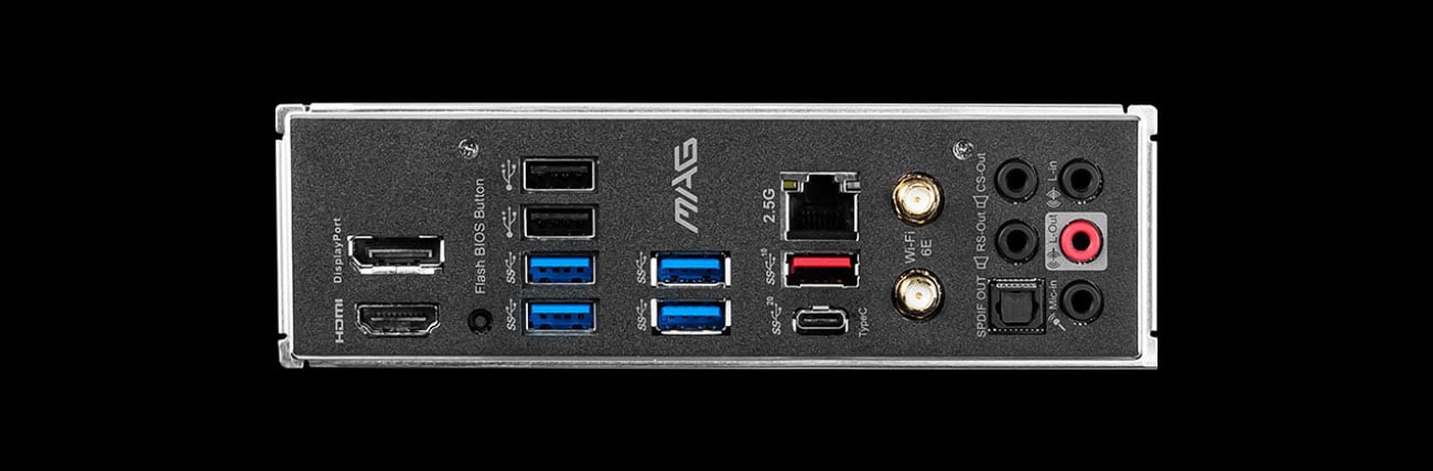 MSI MAG Z590 TOMAHAWK WIFI - Złącza