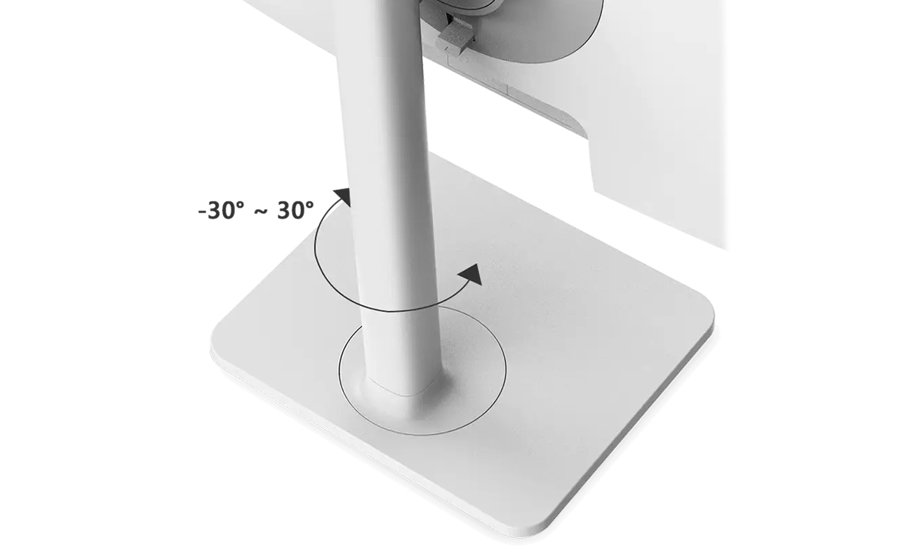 Monitor MSI Modern MD272QXPW obrotowa podstawa
