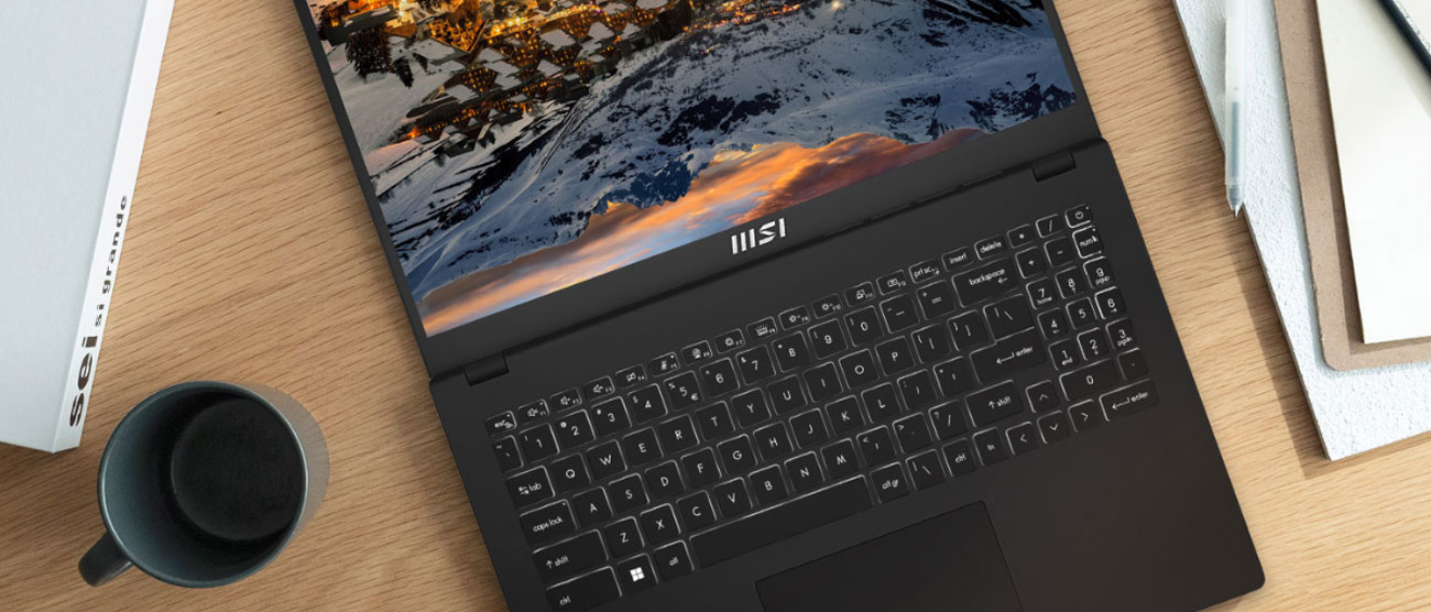 MSI&nbsp;Modern 15&nbsp;B11M palmrest