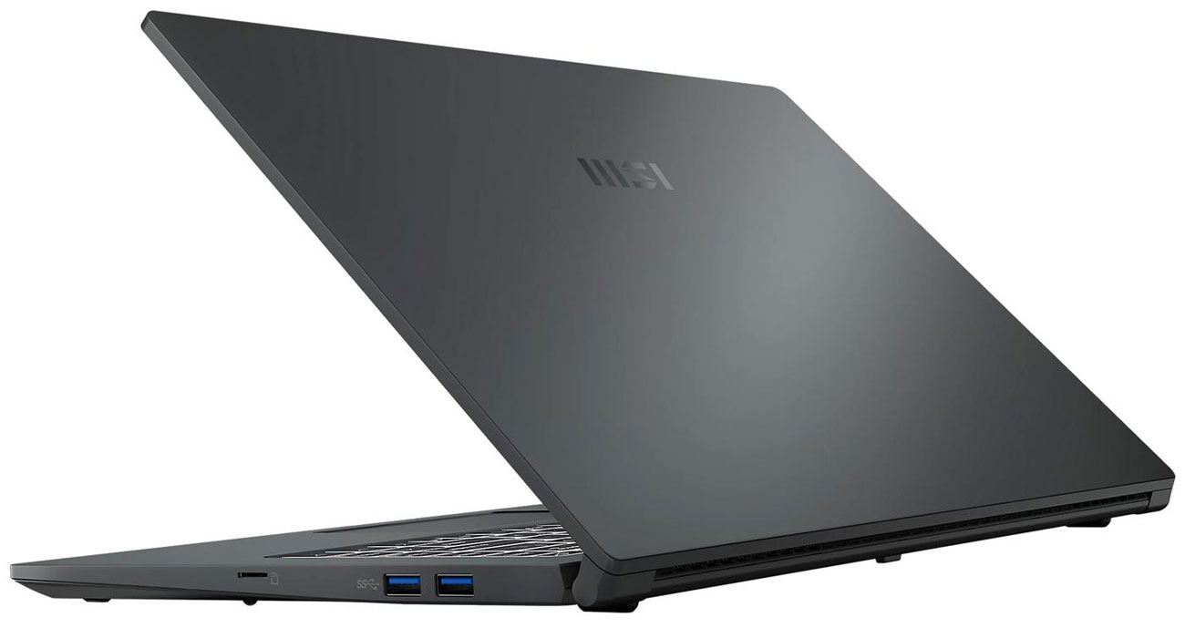 Obudowa z aluminium MSI Modern 15