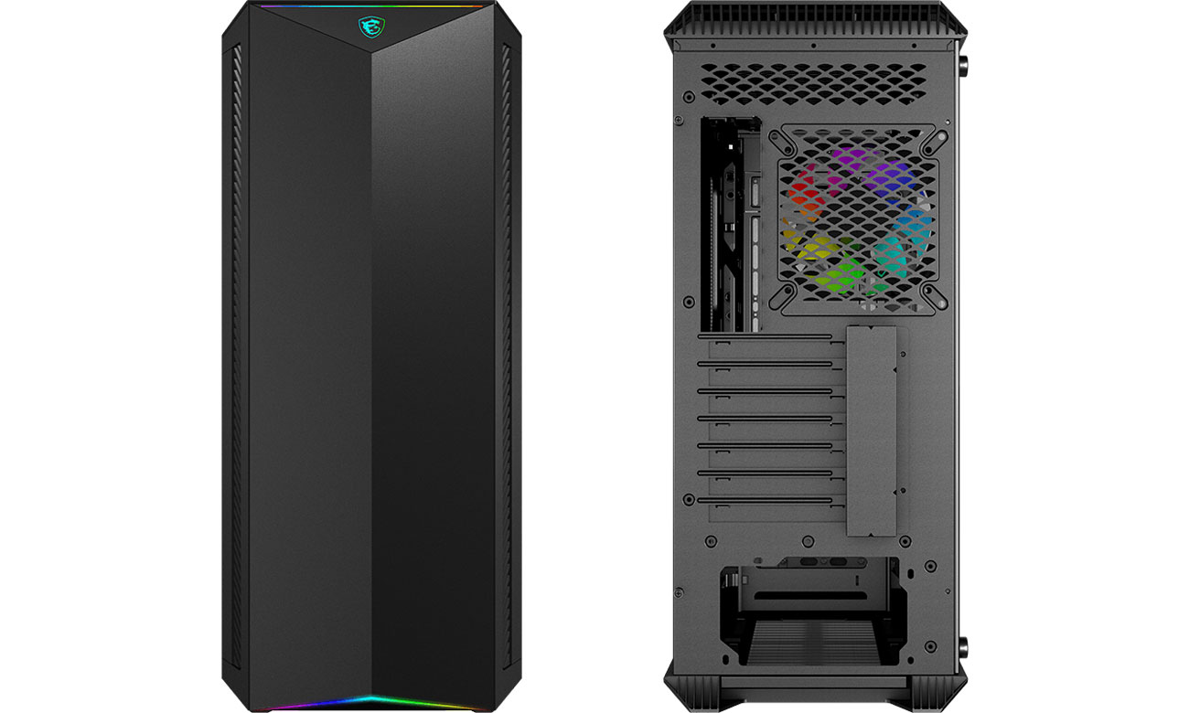 MSI MPG Gungnir 100 Przód, tył