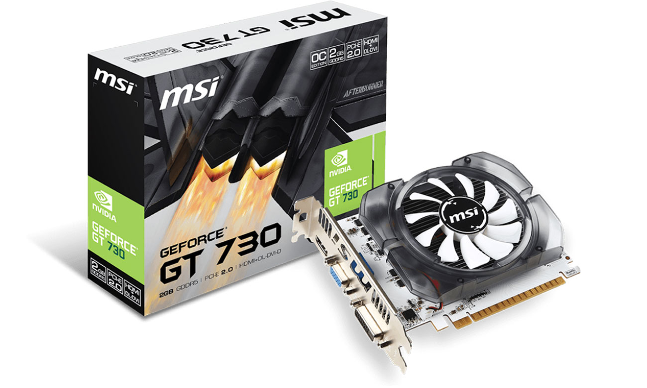 Karta graficzna MSI GeForce GT 730 OC V1 DDR5