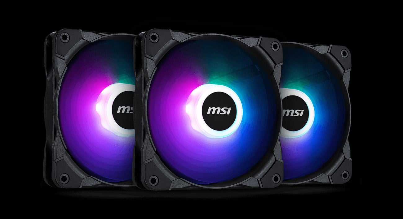 MSI MAX F12A-3H Triple Pack 3x120mm Wentylatory