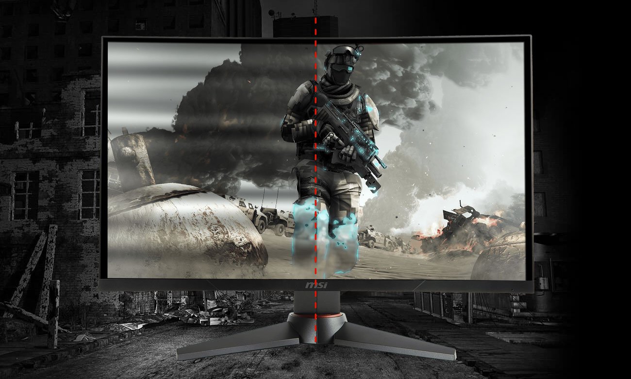 MSI Optix MAG27CQ Curved Technologia Anti-flicker, Redukcja niebieskiego światła
