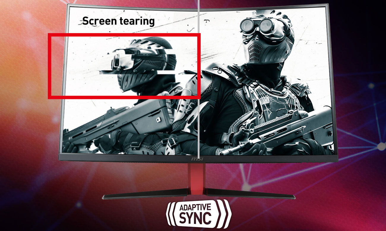 MSI Optix AG32C Curved Technologia AMD FreeSync