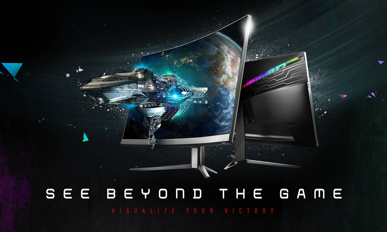 Monitor MSI Optix MAG271CR Curved gaming wyświetlacz FHD 144Hz 1ms