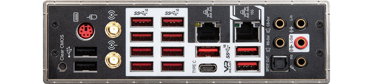 MSI PRESTIGE X570 CREATION Złącza