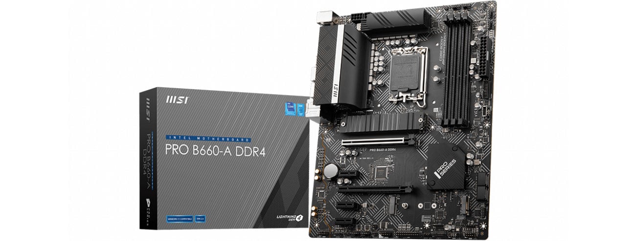 MSI PRO B660-A DDR4 Płyta główna box