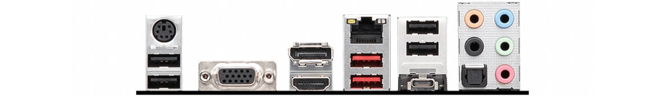 MSI PRO B660-A DDR4 Porty