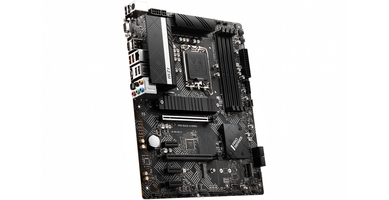 MSI PRO B660-A DDR4 Złącza