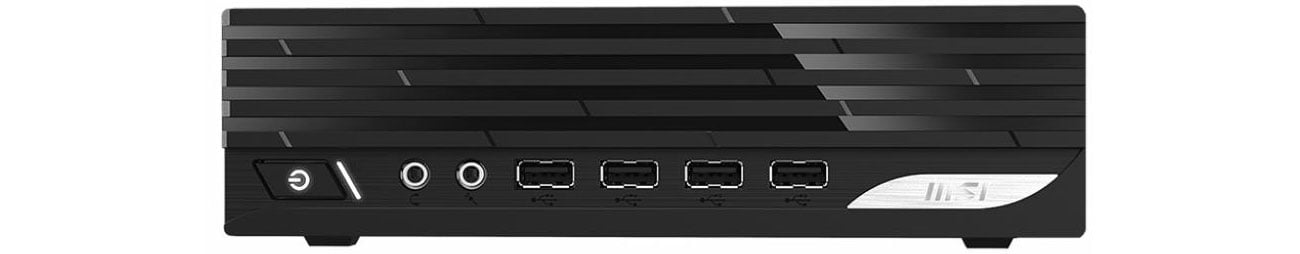 MSI PRO DP21 11MA porty w obudowie z przodu