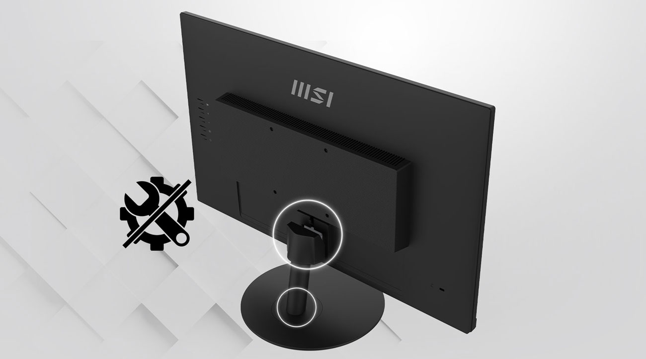 MSI PRO MP242A konstrukcja