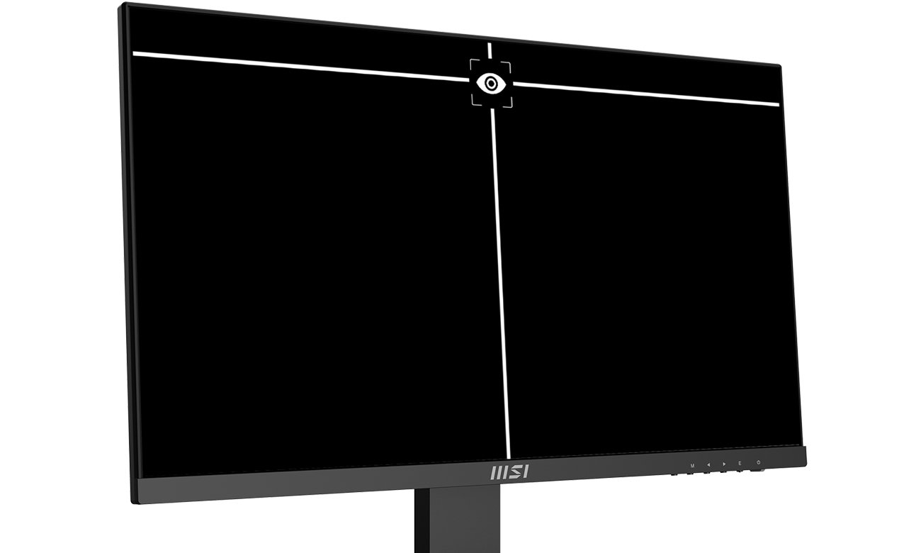 MSI PRO MP243XW ustawienie odpowiedniej wysokości