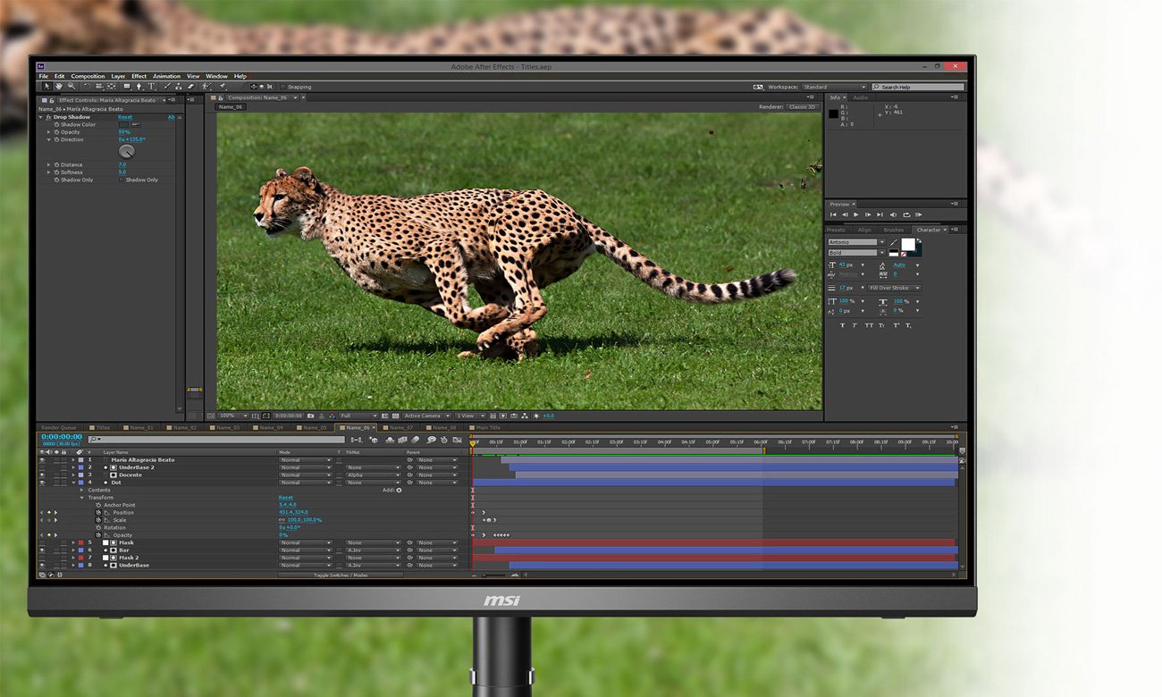 Monitor do grafiki i fotografii MSI Creator PS321QR
