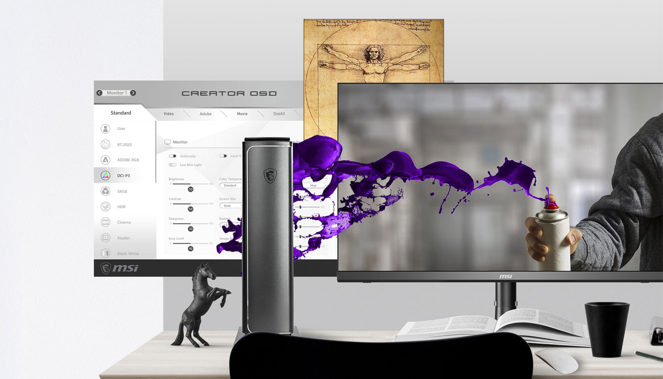 Monitor dla grafika i fotografa MSI Creator PS321URV
