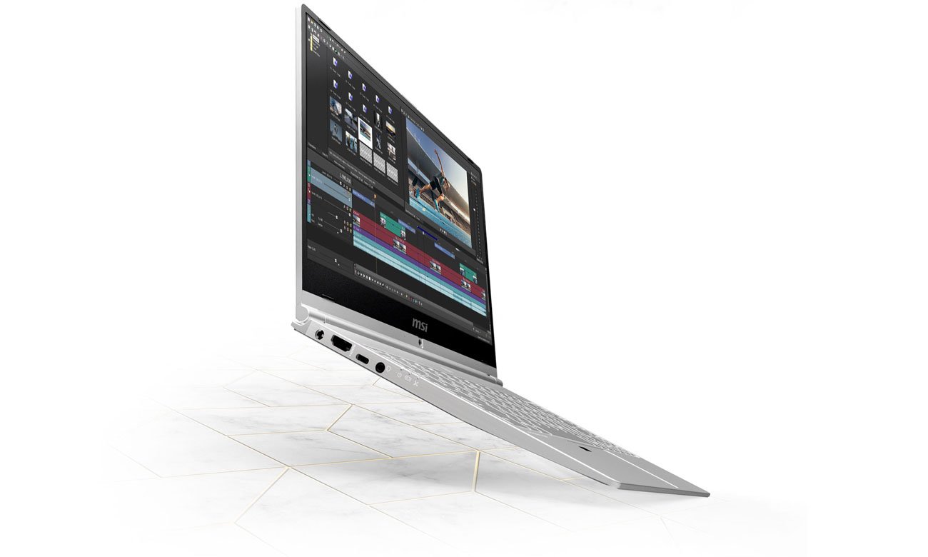 MSI PS42 8RB Perfekcyjny obraz z NVIDIA GeForce MX150