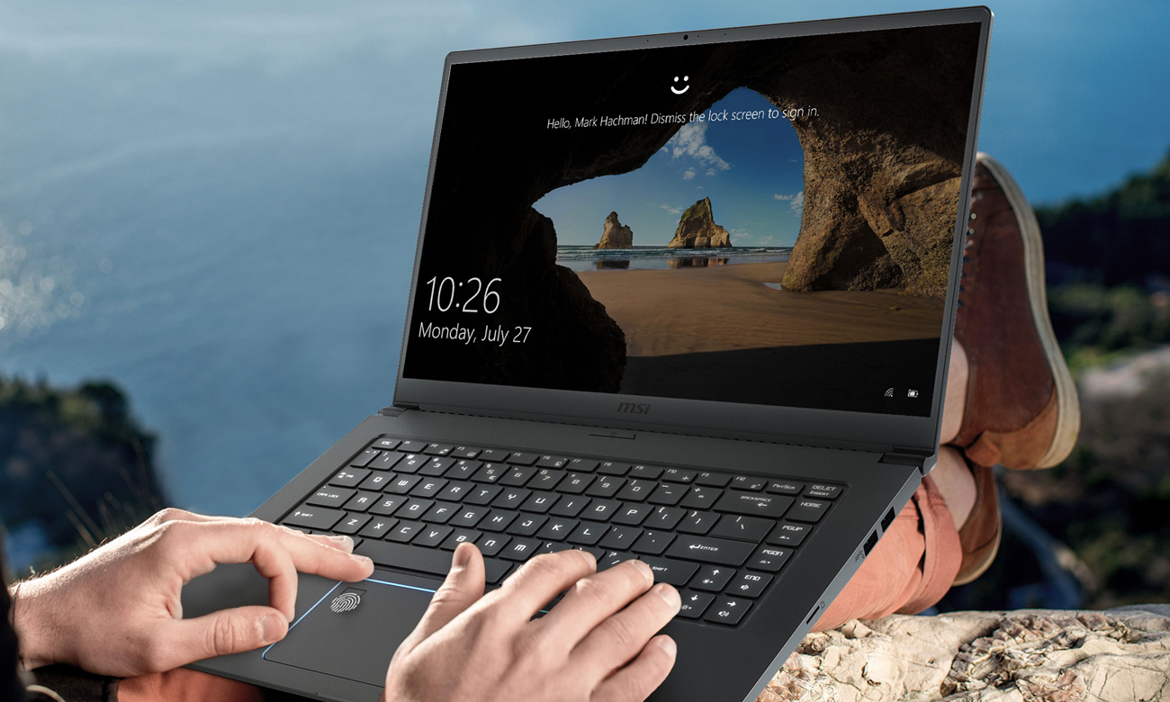 windows hello, czytnik linii papilarnych