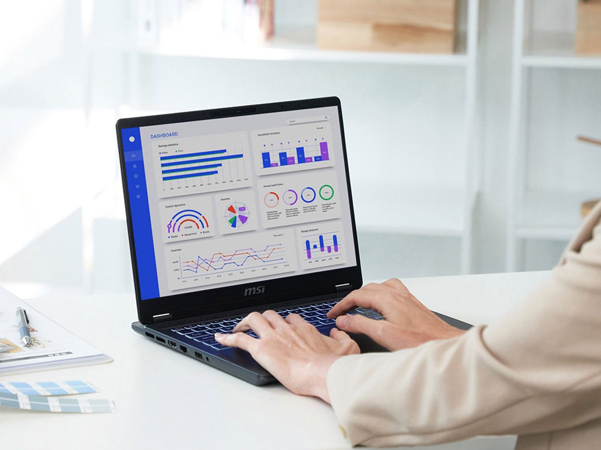 MSI Prestige 14 AI+ Evo ekran