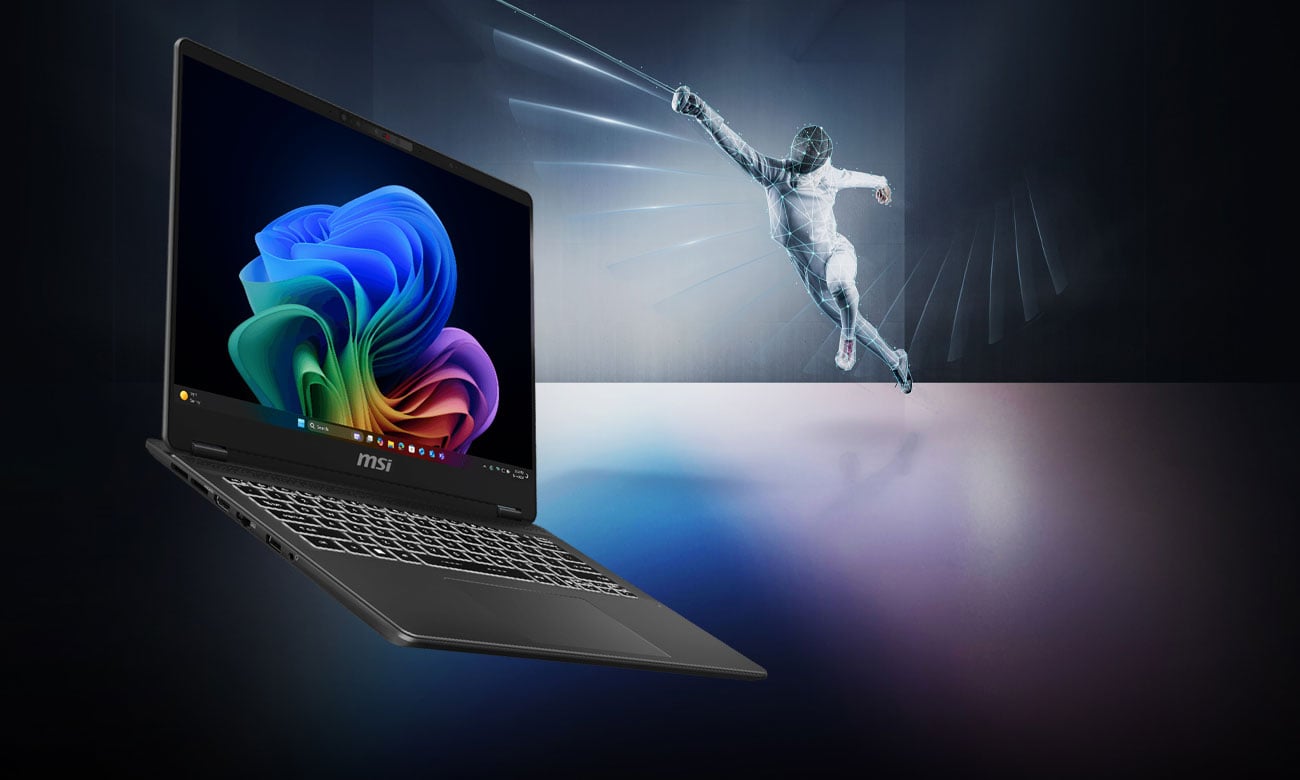 MSI Prestige 14 AI+ Evo wygląd