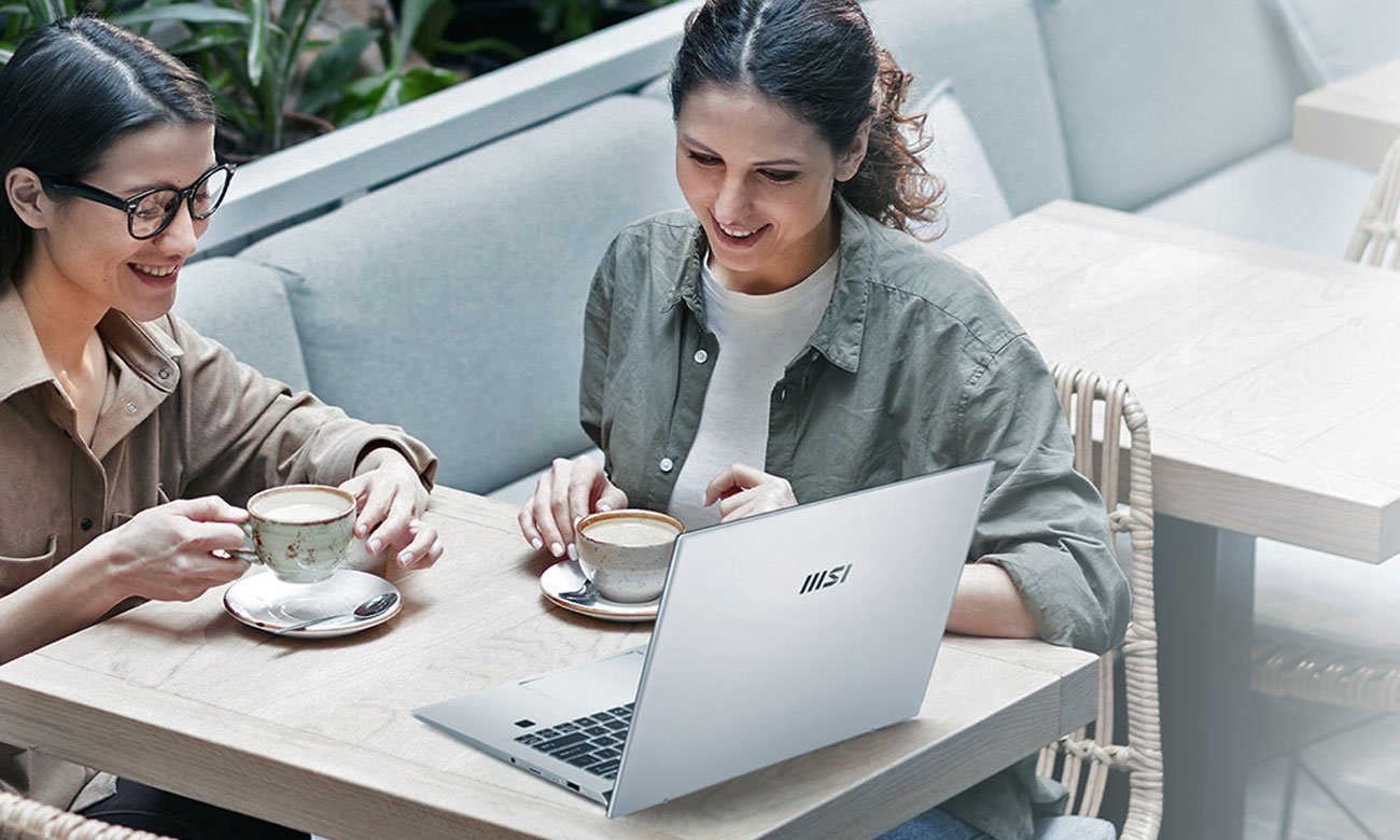 MSI Prestige 14 Evo wygląd laptopa