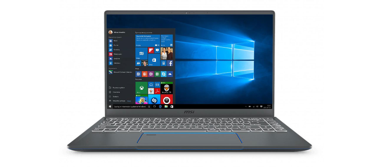 Ultramobilny laptop MSI Prestige 14
