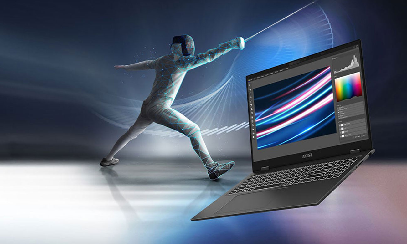 MSI Prestige 16 AI wygląd