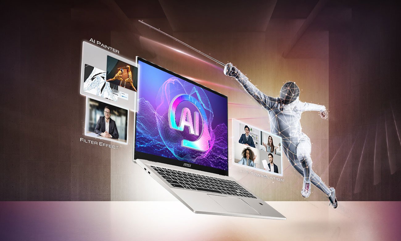 MSI Prestige A16 AI+ wygląd laptopa