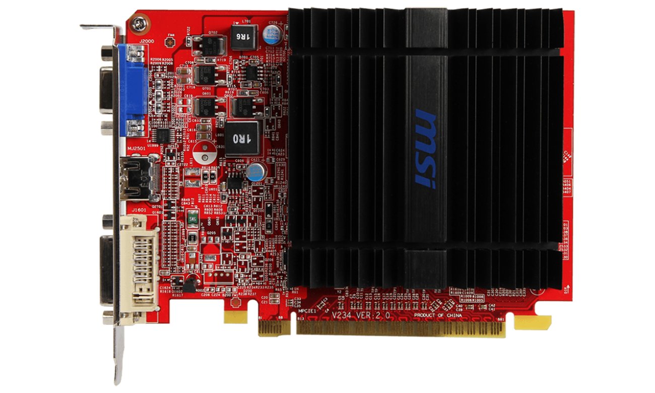 MSI Radeon R5 230 Low Profile 1GB Technologie