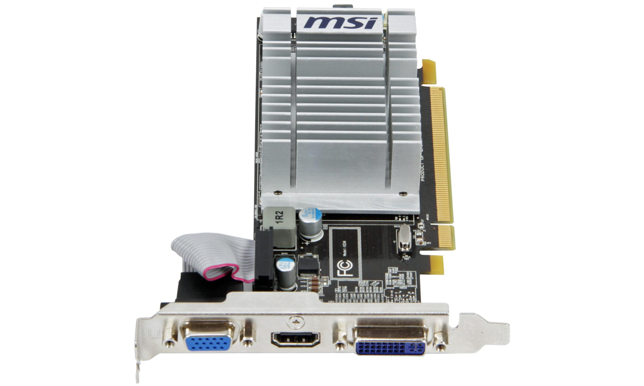 Karta graficzna PCI-E MSI Radeon HD5450 1024MB 64bit Silent Low Profile