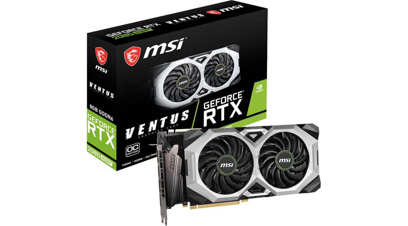 Karta graficzna NVIDIA MSI Geforce RTX 2080 SUPER VENTUS XS OC 8GB GDDR6