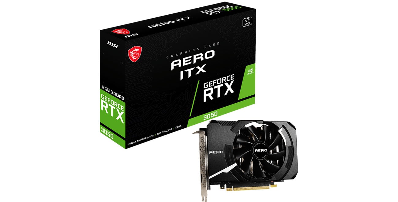 MSI GeForce RTX 3050 AERO ITX 8GB GDDR6