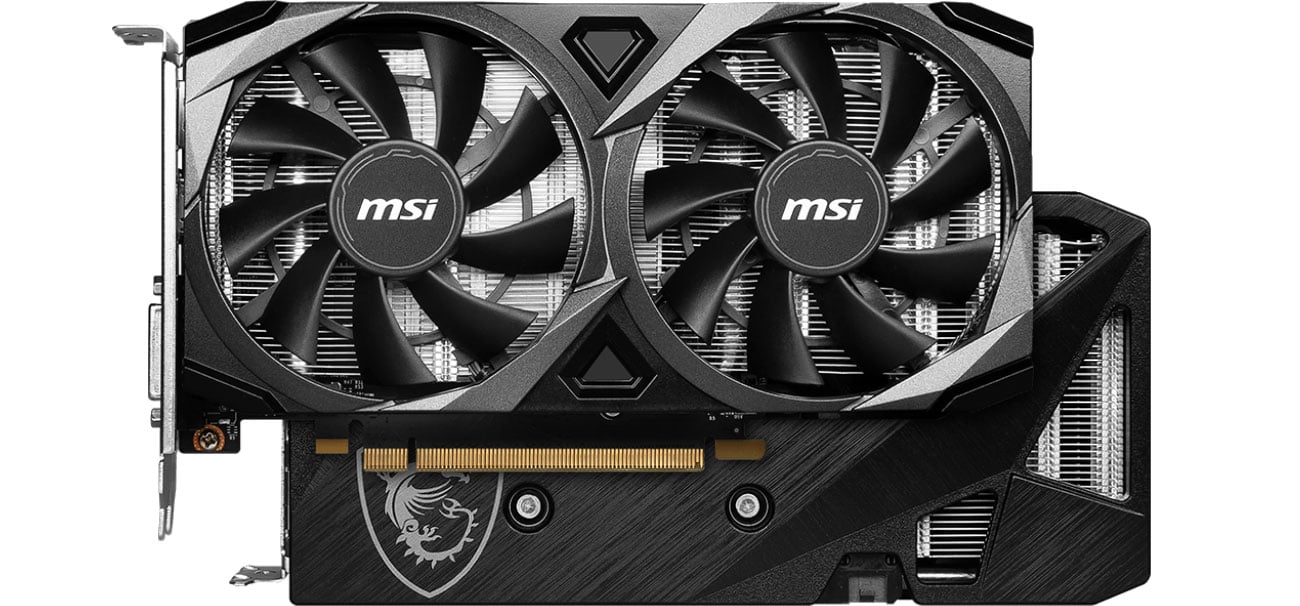 MSI GeForce RTX 3050 VENTUS 2X XS OC Chłodzenie