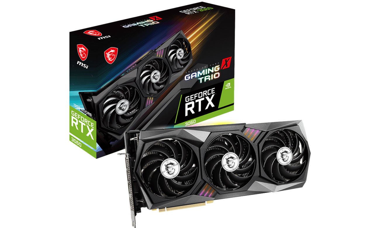 MSI GeForce RTX 3060 GAMING X TRIO 12GB GDDR6 RTX 3060 GAMING X TRIO 12G