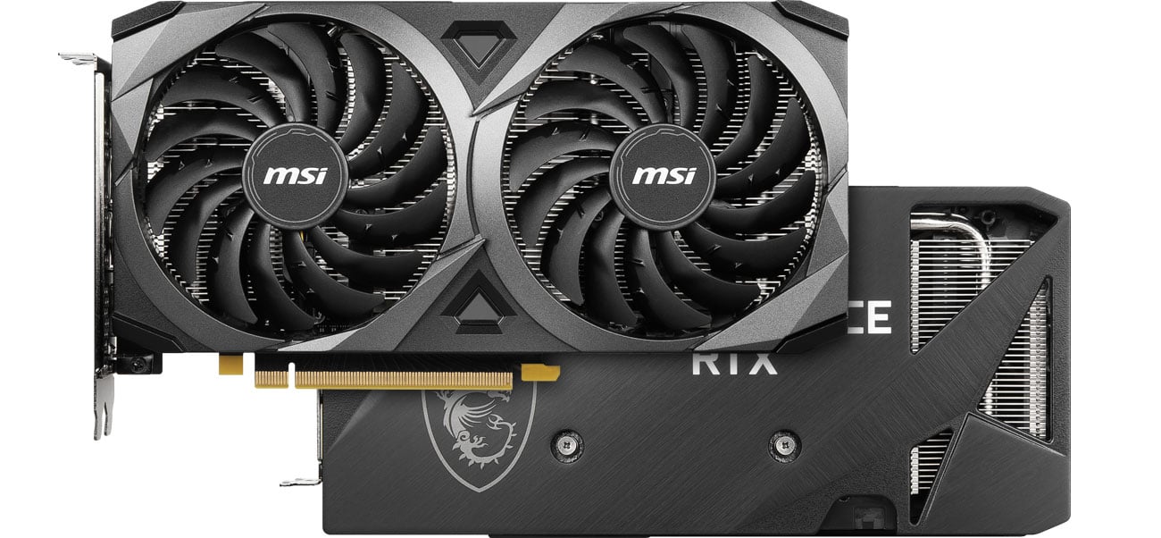 MSI GeForce RTX 3060 VENTUS 2X OC Chłodzenie