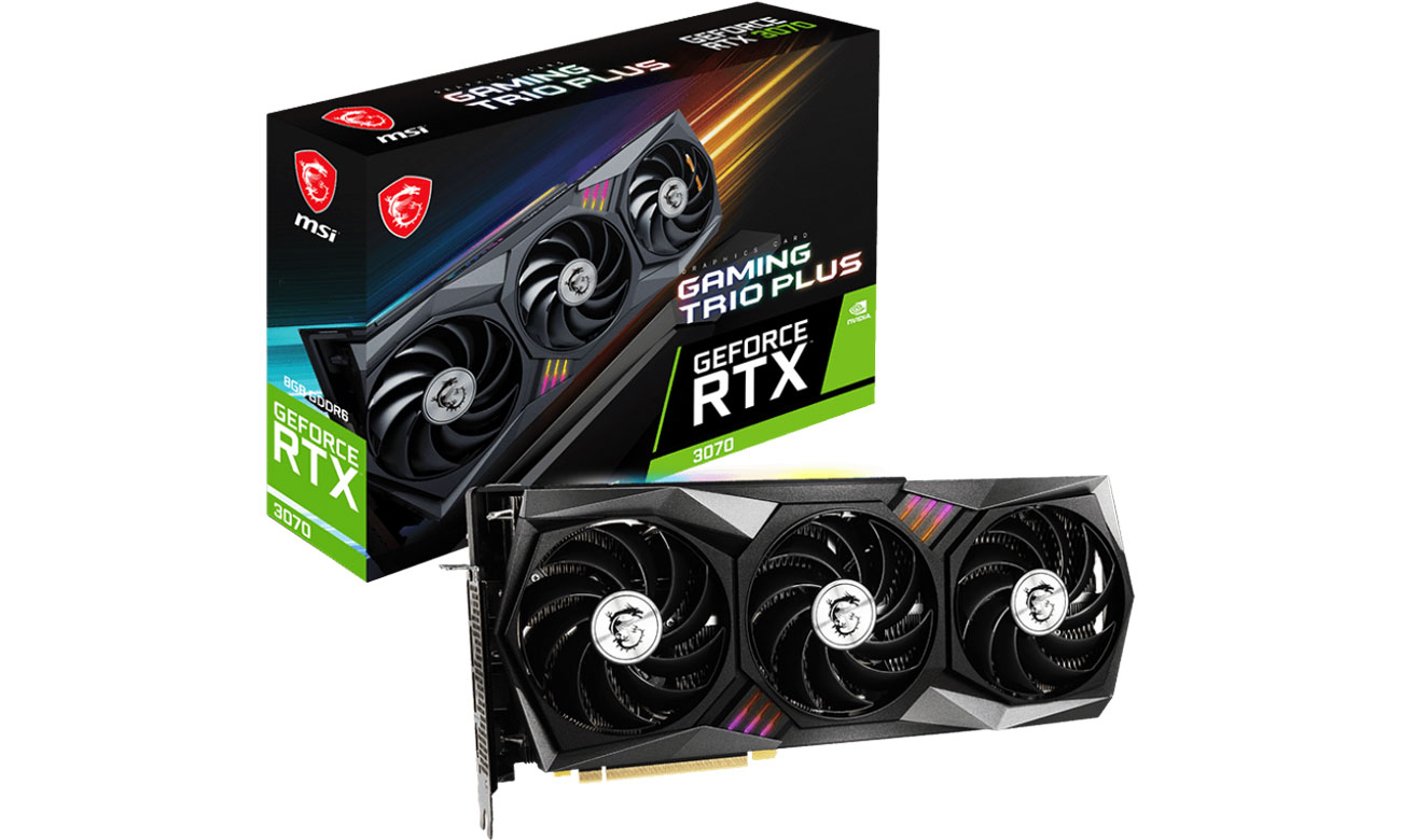 MSI GeForce RTX 3070 GAMING TRIO PLUS LHR 8GB GDDR6