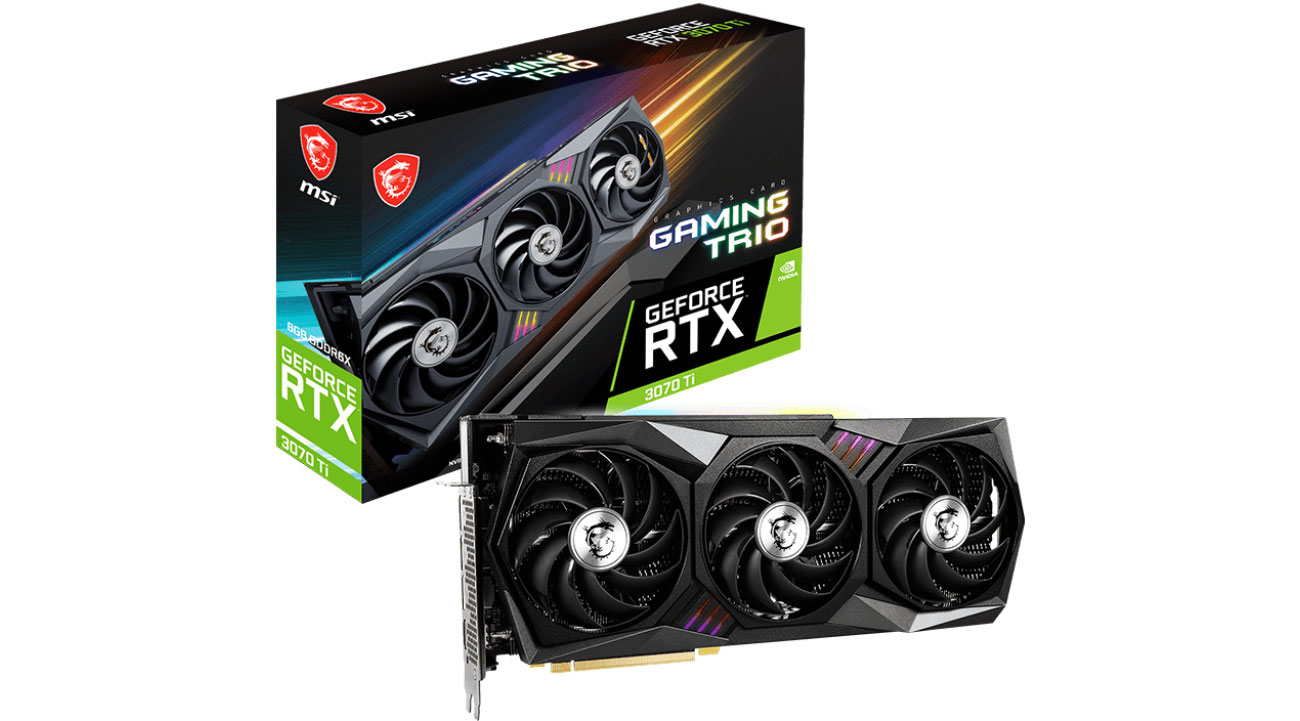 MSI GeForce RTX 3070 Ti GAMING TRIO 8 GB GDDR6
