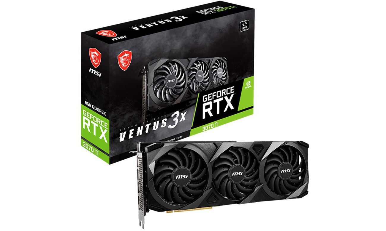 MSI GeForce RTX 3070 Ti VENTUS 3X 8 GB