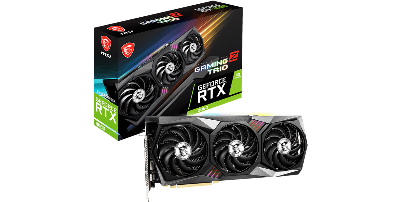 Karta graficzna NVIDIA MSI GeForce RTX 3080 GAMING Z TRIO 10GB GDDR6X