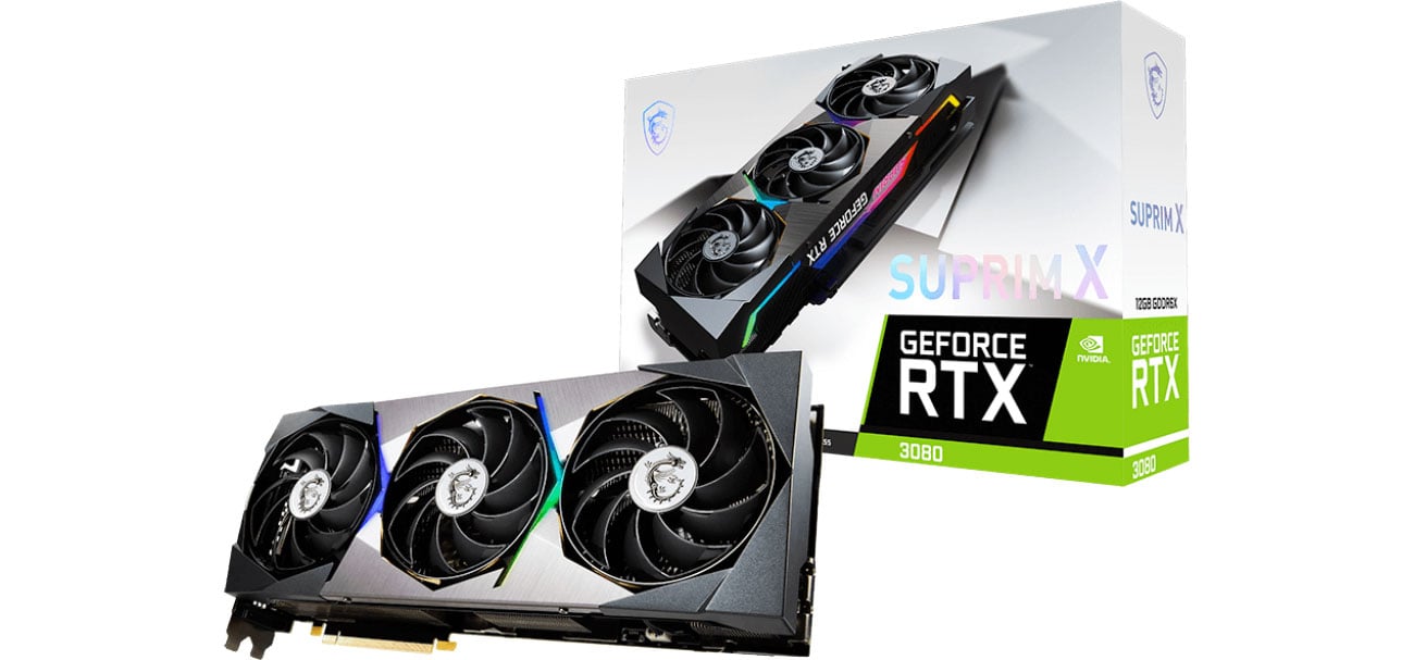 MSI GeForce RTX 3080 SUPRIM X LHR 12GB GDDR6X