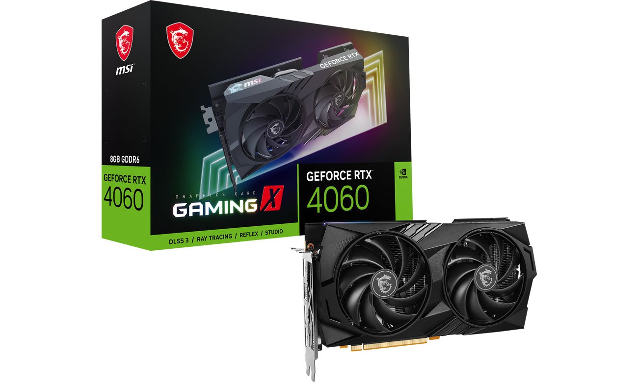 MSI GeForce RTX 4060 Gaming X 8 ГБ GDDR6