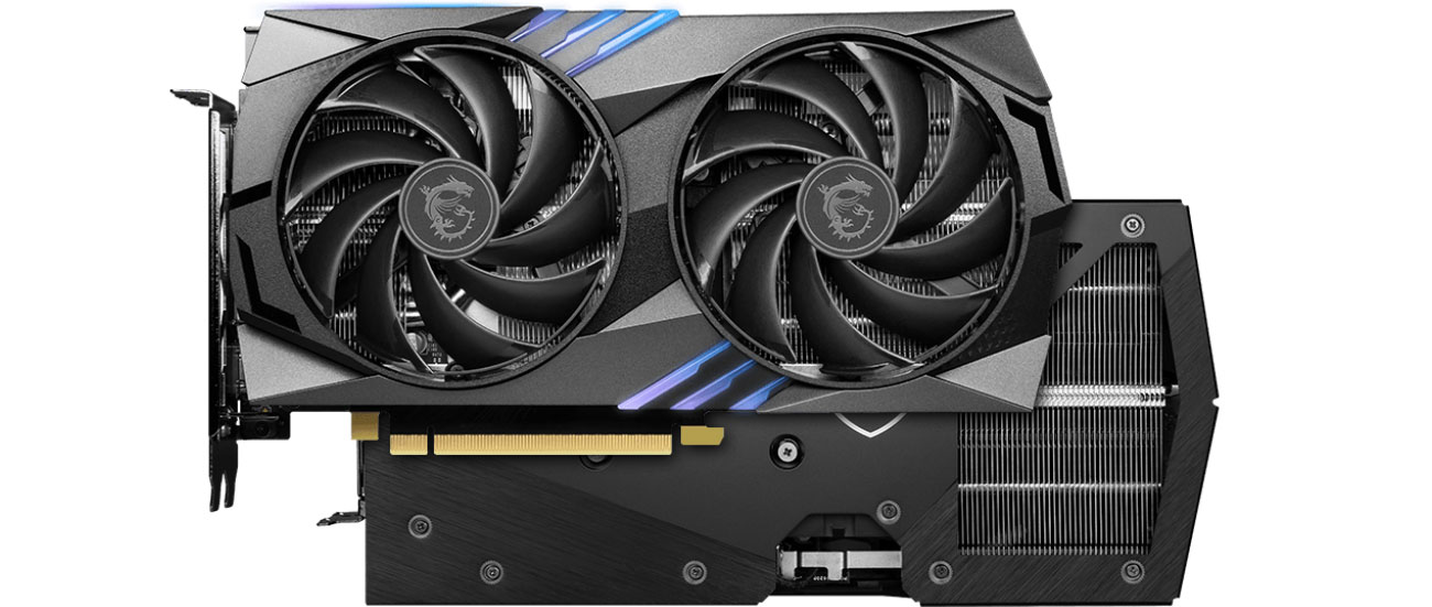 Охлаждение MSI GeForce RTX 4060 Ti Gaming X