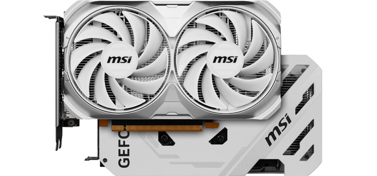 MSI GeForce RTX 4060 Ventus 2X WHITE OC Kühlung