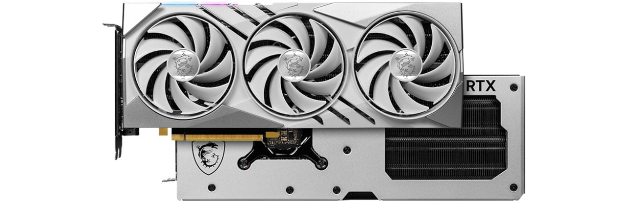 MSI GeForce RTX 4070 GAMING X SLIM WHITE Охолодження