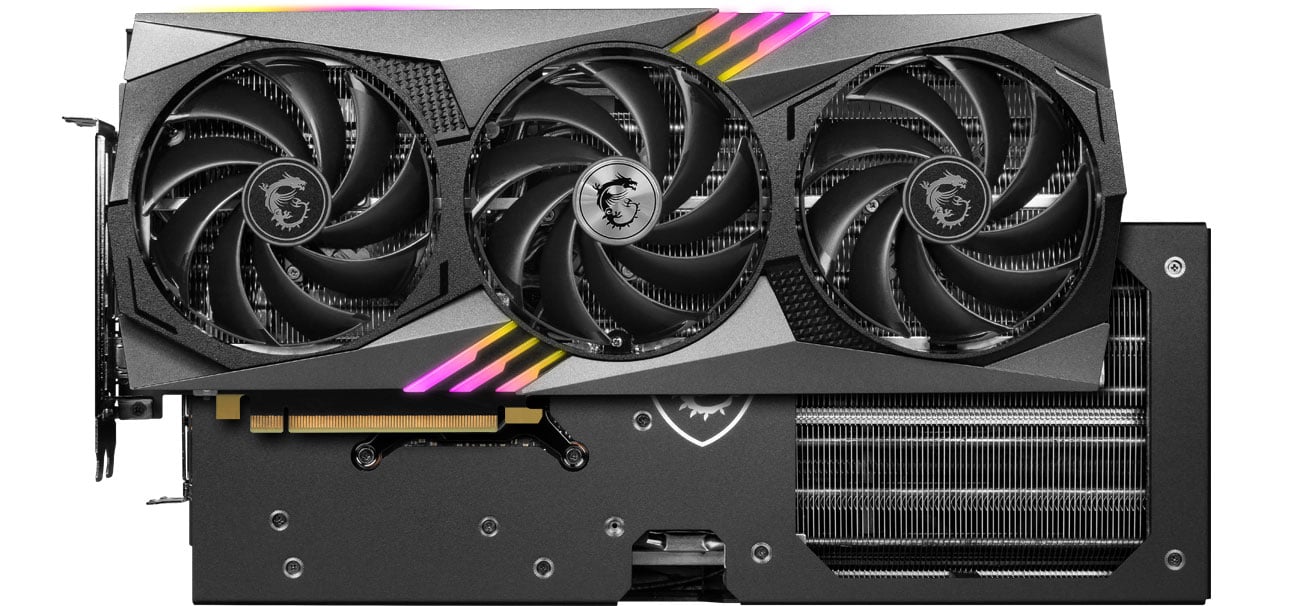 Охолодження MSI GeForce RTX 4070 GAMING X TRIO