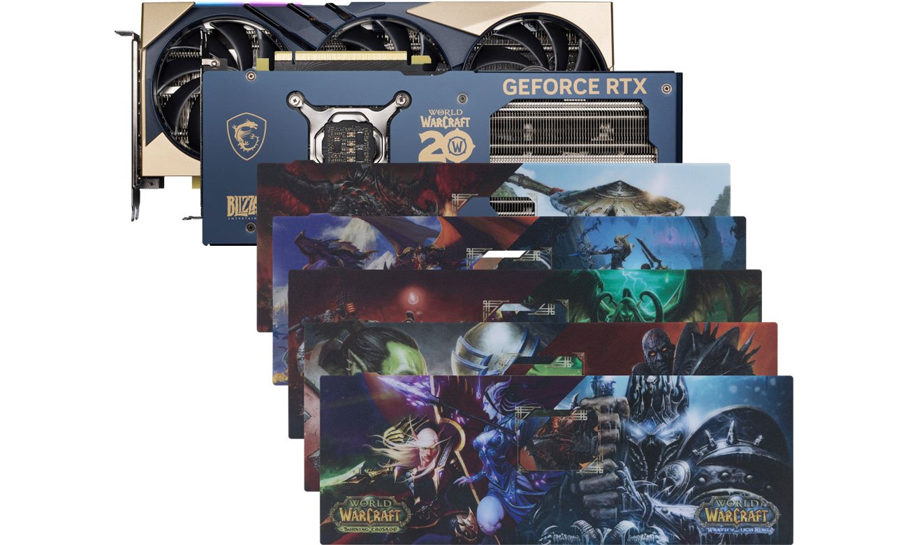 MSI RTX 4070 SUPER 12 GB GAMING SLIM World of Warcraft