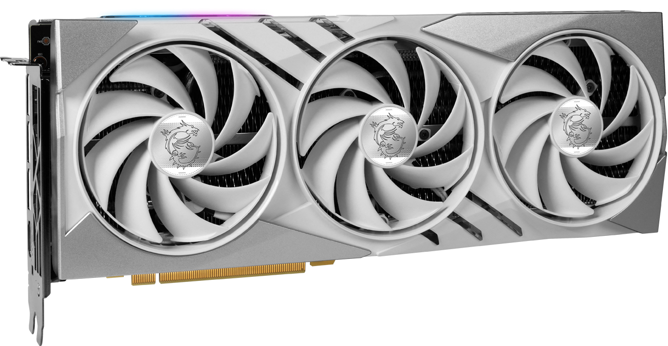 Охлаждение MSI GeForce RTX 4070 SUPER GAMING X SLIM