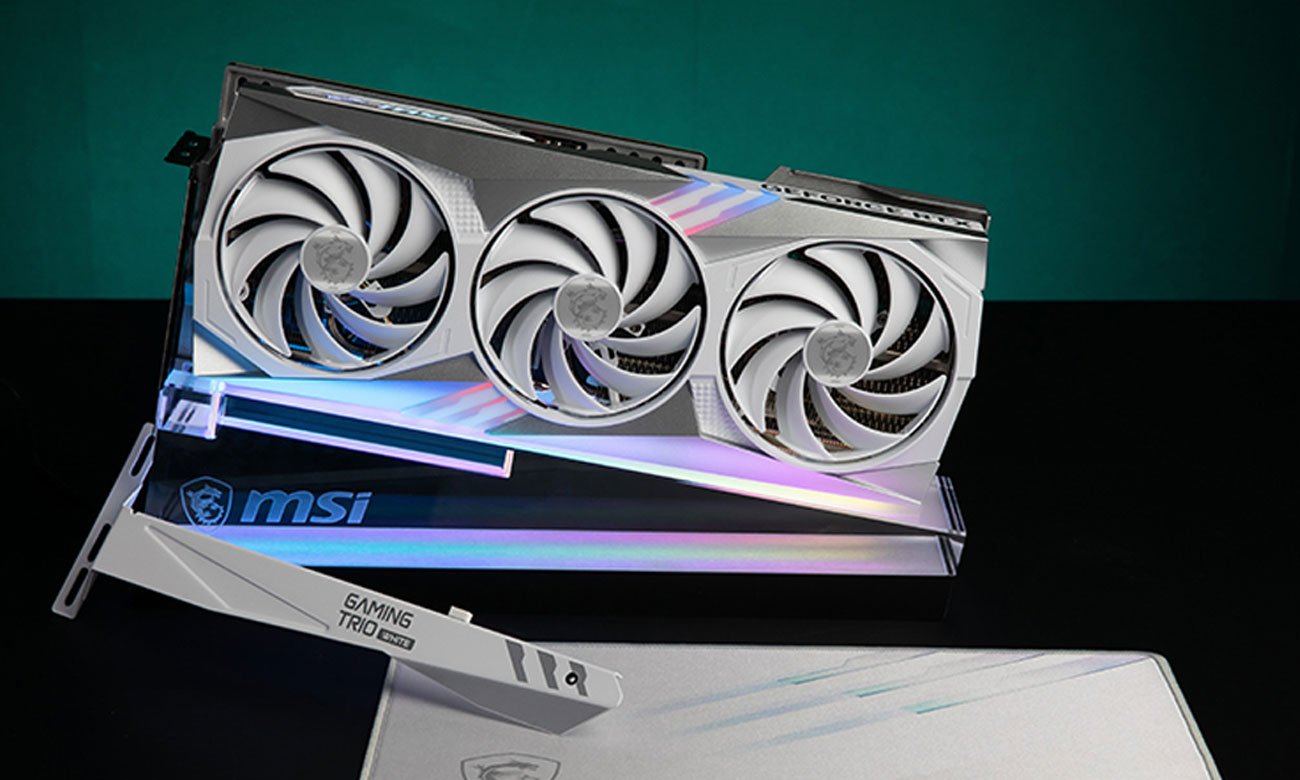 MSI GeForce RTX 4070 Ti GAMING X TRIO WHITE 12 GB GDDR6X