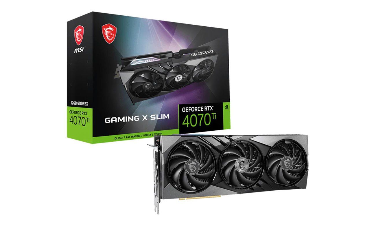 MSI GeForce RTX 4070 Ti GAMING X SLIM WHITE 12 GB GDDR6X