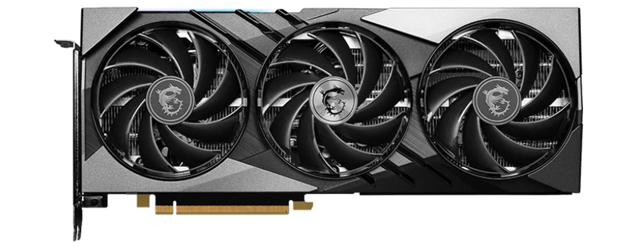 MSI GeForce RTX 4070 Ti GAMING X SLIM WHITE Chłodzenie